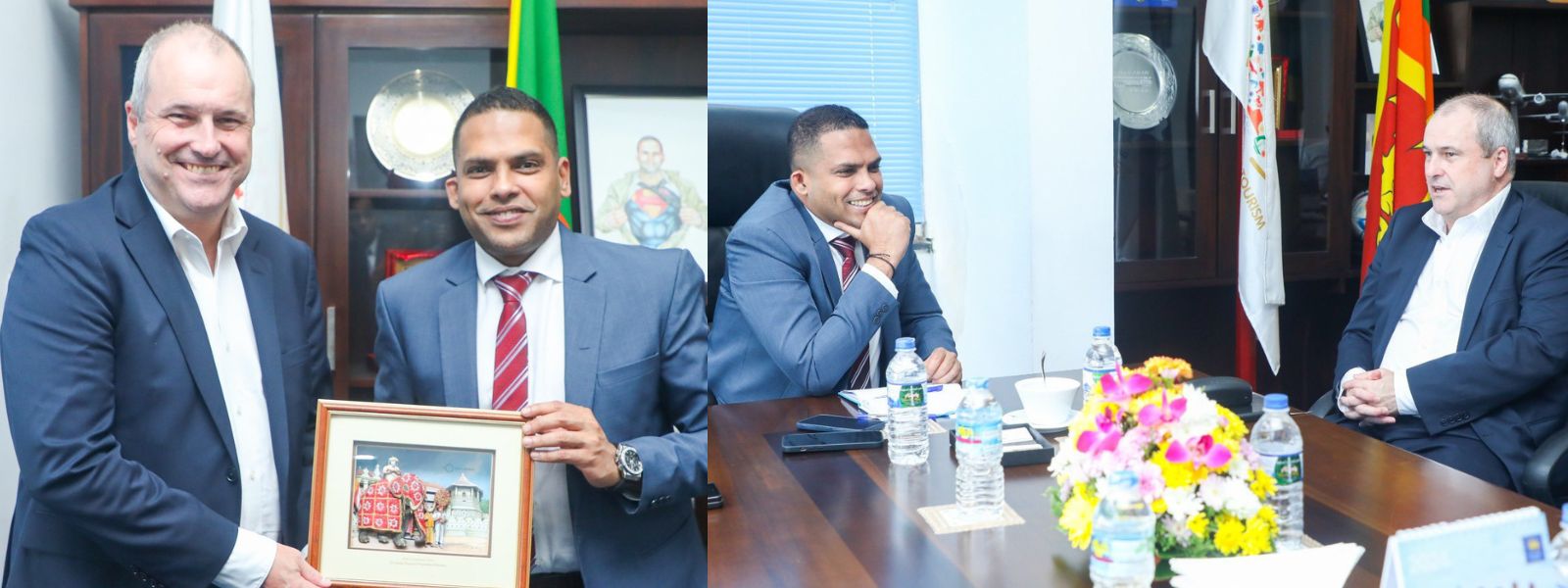 Sri Lanka Sports Minister meets ICC CEO